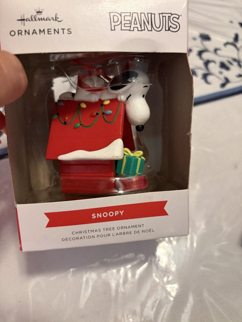 New Hallmark Snoopy Christmas Ornament